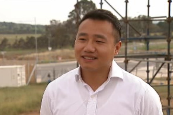 Developer Tony Pan owns properties in Lawson and Amaroo.