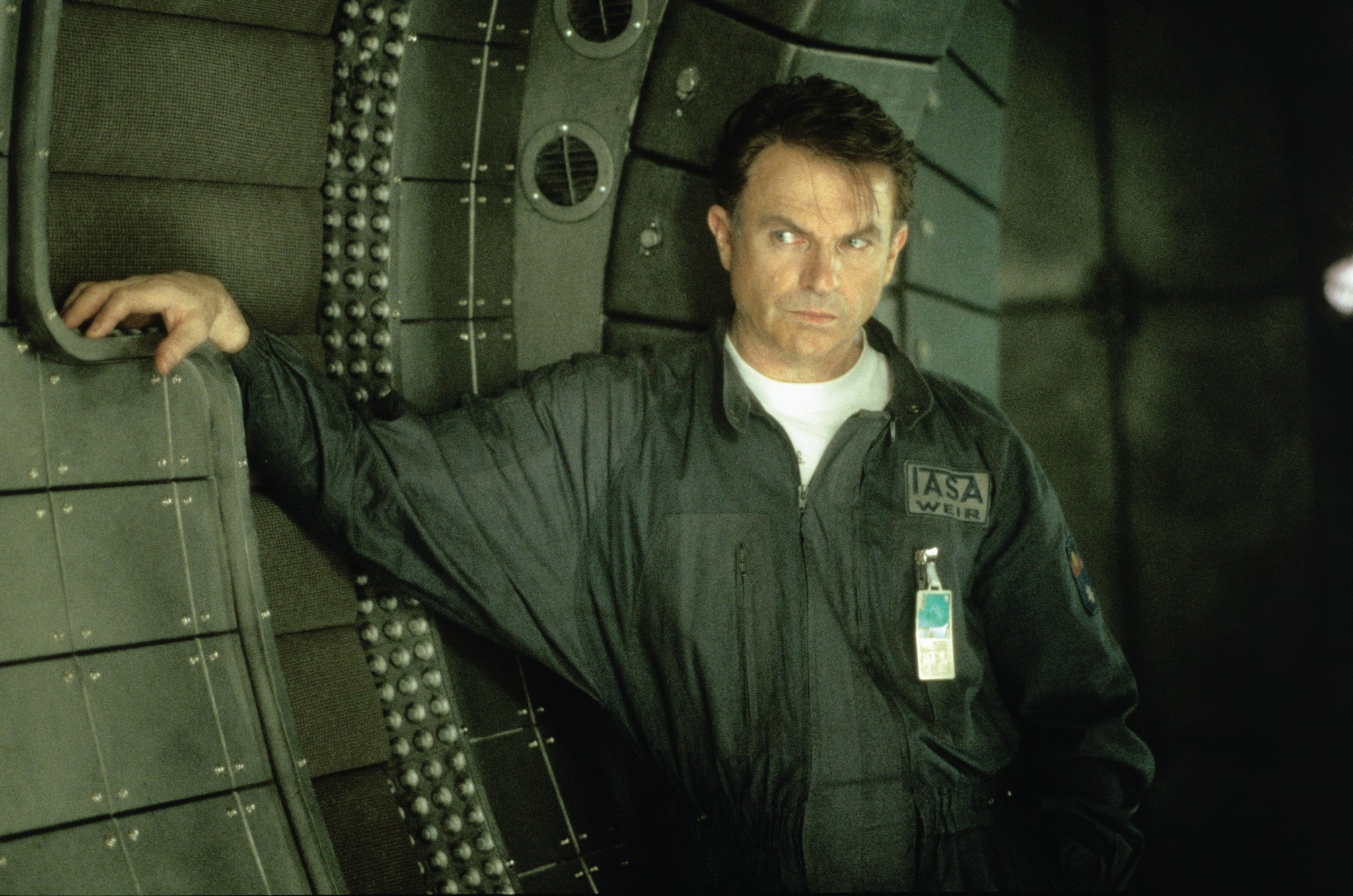 Sam Neill in Event Horizon.