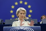 Ursula von der Leyen addresses European Parliament