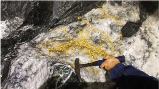 High-grade gold in underground mine