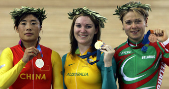 Anna Meares Athens gold medal 340 x 180