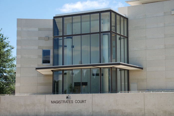 ACT Magistrates court in Canberra.