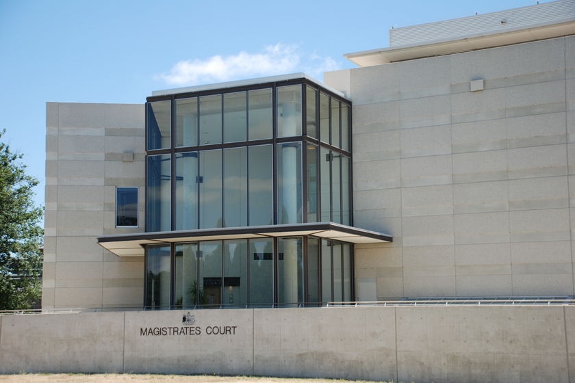 ACT Magistrates court in Canberra.