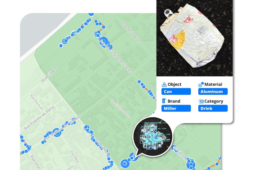 A map from Litterati