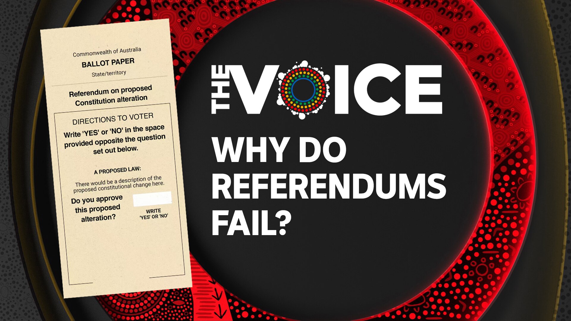 Comparing The Voice To Other Referendums Abc News