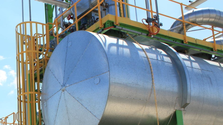 Linc Energy's UCG pilot plant, located at Chinchilla on the Darling Downs.