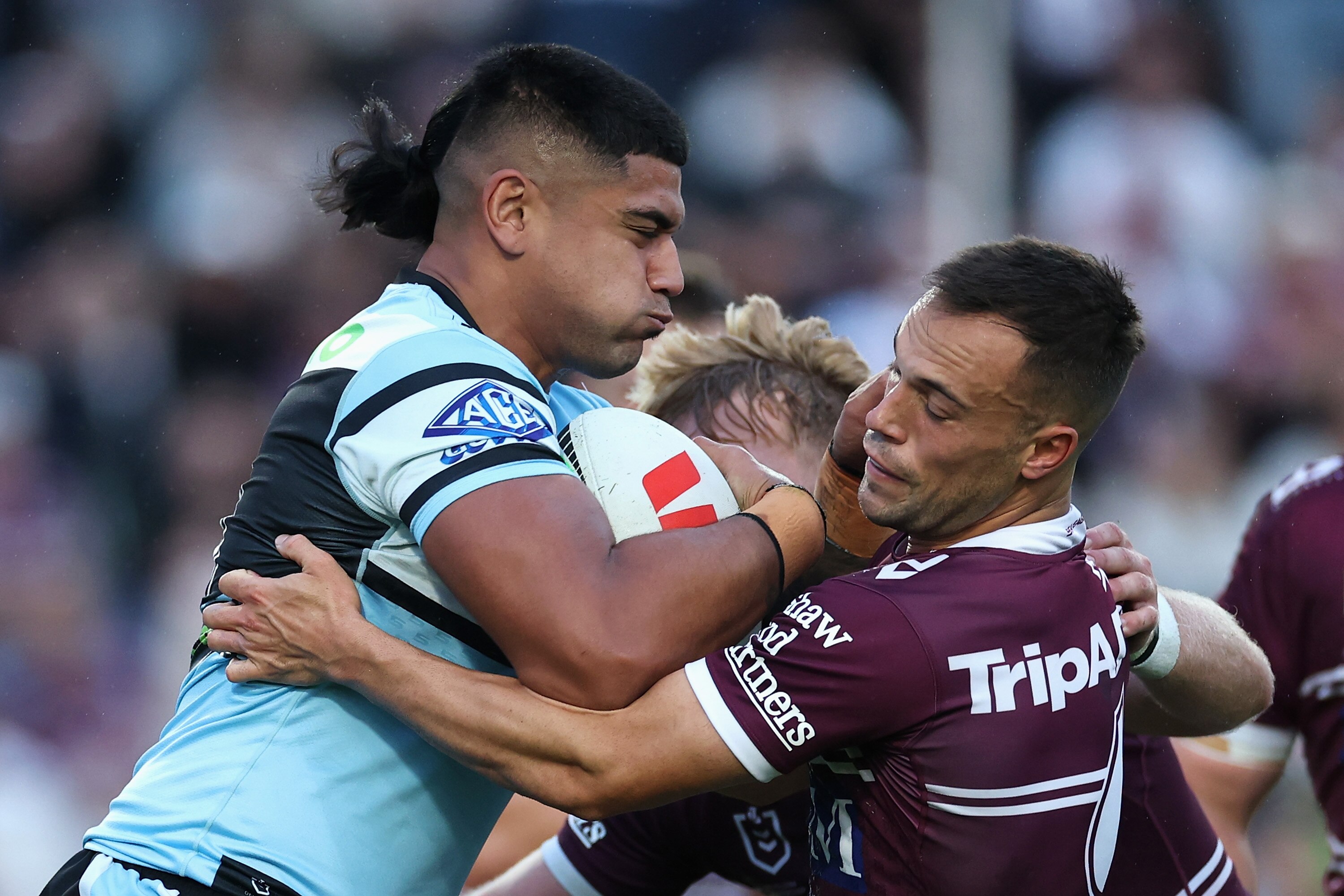 Live: Scores level at Brookvale as Sea Eagles claw back big deficit against Sharks