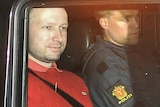 Anders Behring Breivik leaves an Oslo court