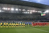 Socceroos, Oman in rank at Docklands