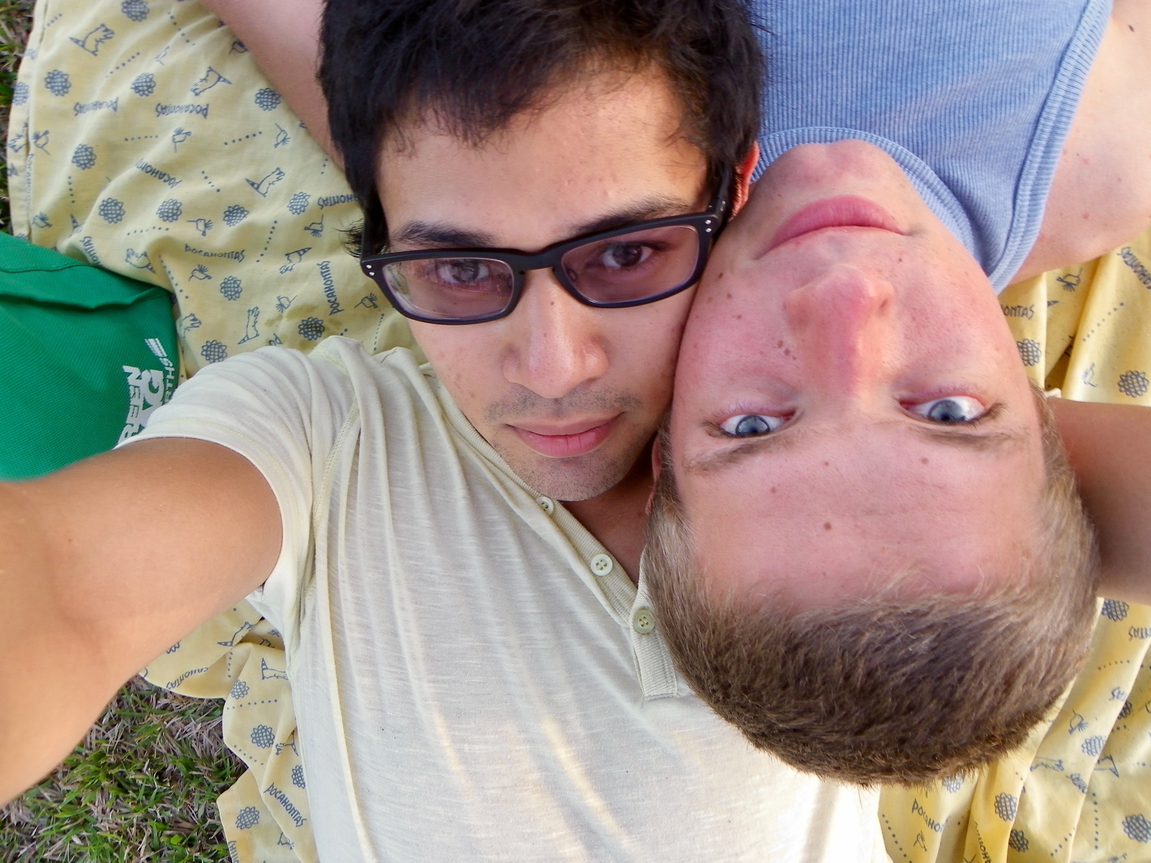 Freddy and Burt in Darwin, living together in 2010