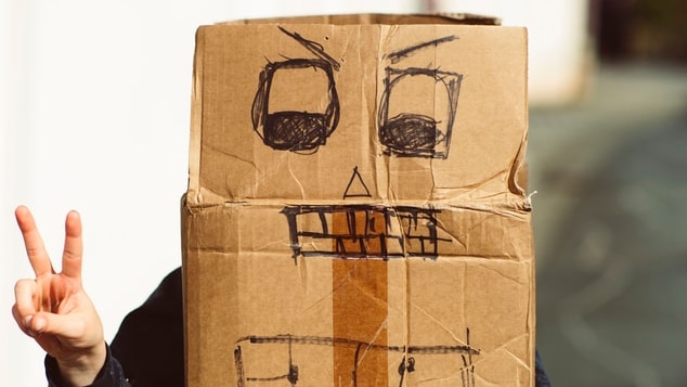 Cardboard box robot