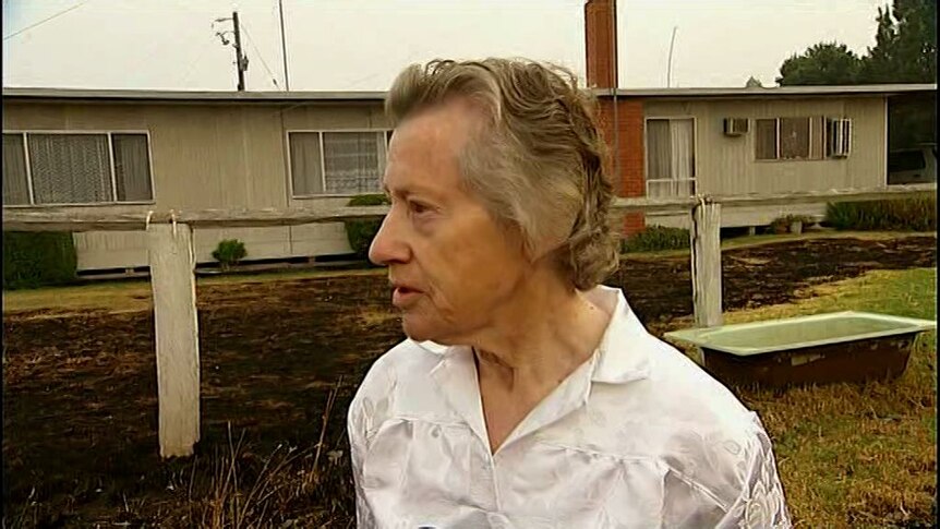Seaton resident Leila Pritchard tells reporter Tony Nicholls about her battle to save her home.