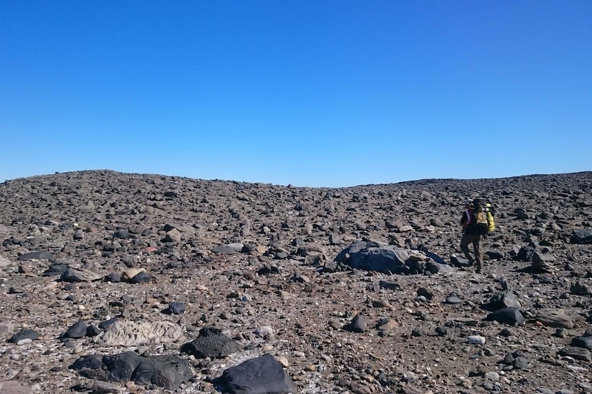 The ridge site in Antarctica