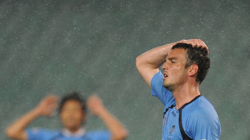 Heartbreaking start ... Sydney FC missed another good opportunity to notch its first win on Wednesday night.