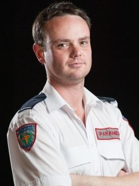 Tasmanian paramedic Damian Crump