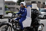 Japanese toilet maker eco-friendly motorbike