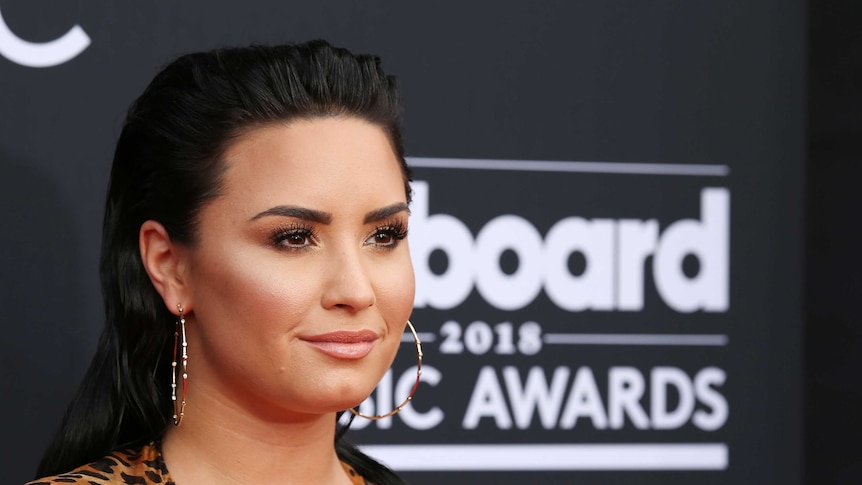 Demi Lovato at the 2018 Billboard Music Awards  in Las Vegas, Nevada, on 20 May, 2018.