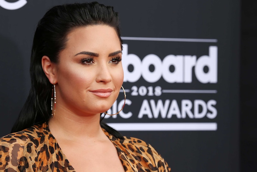 Demi Lovato at the 2018 Billboard Music Awards  in Las Vegas, Nevada, on 20 May, 2018.