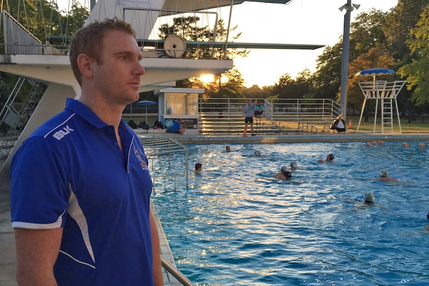 Canberra Water Polo Academy director Matthew Turnbull