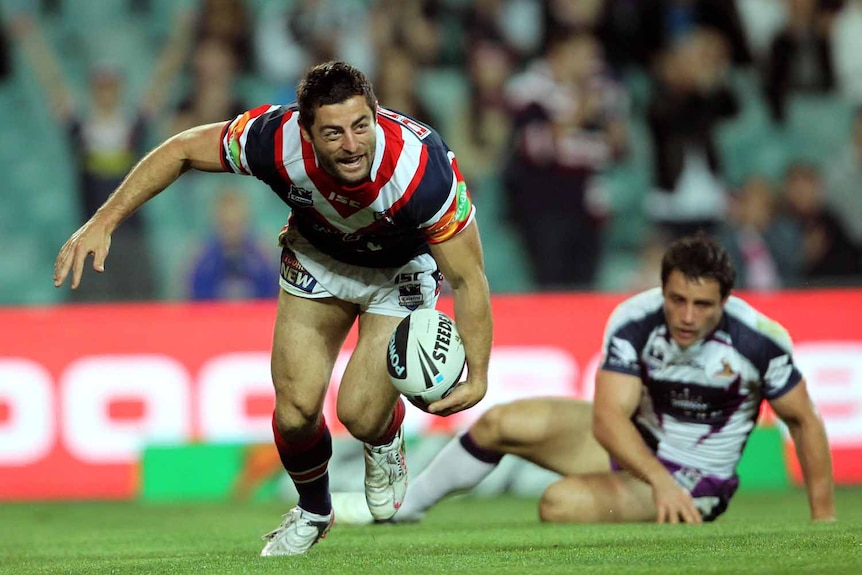 Minichiello touches down against Melbourne