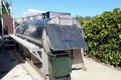 The OSCA composting system is helping revegetate Lady Elliot Island.