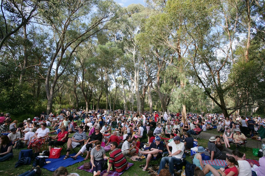 Summer Sounds concert series at the National Botanic Gardens