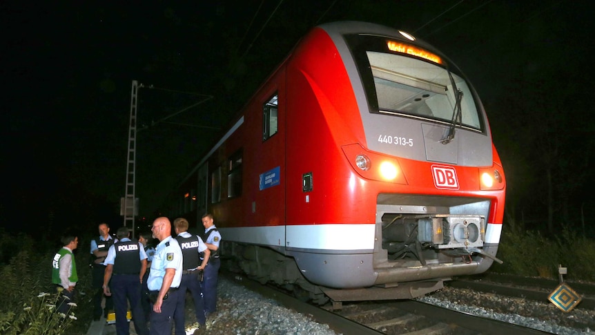 The attacker stuck train passengers with an axe near the final destination