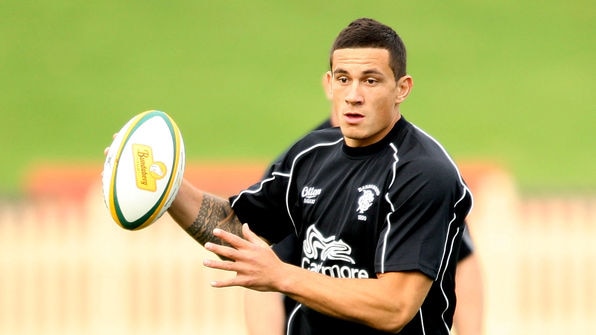 Sonny Bill trains with Barbarians