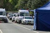 Forensics and homicide squad officers are investigating.