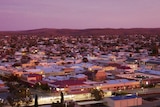 The sun rises over the mining city of Broken Hill