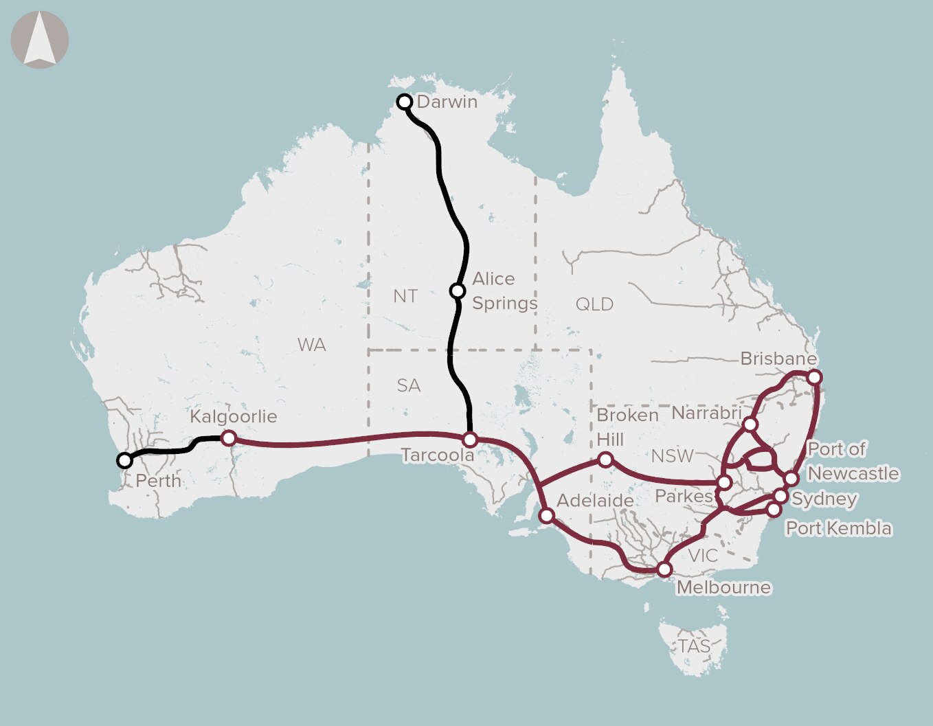Flooding of Australia's major northern freight routes reignites calls