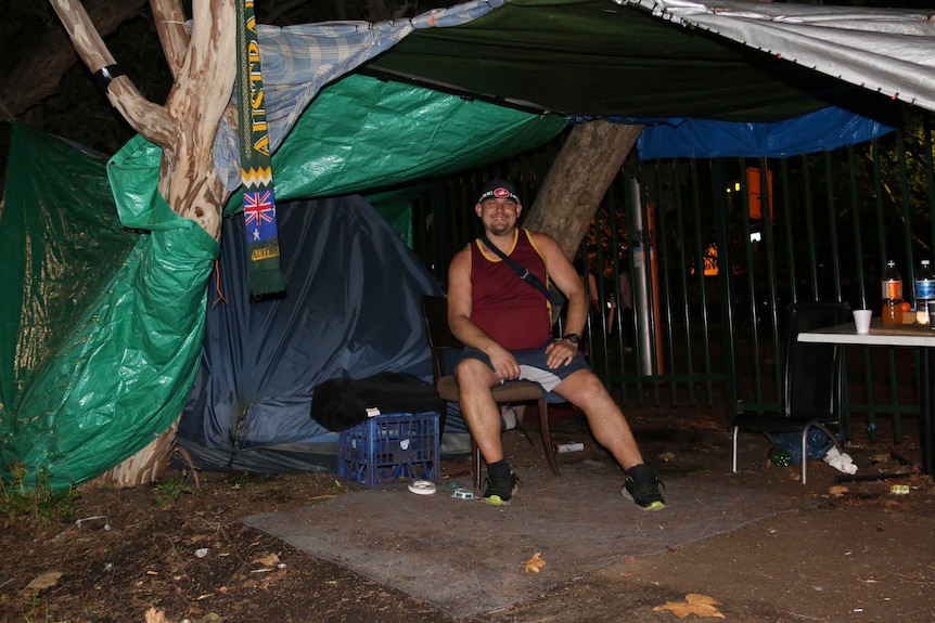 Homeless Sydney: Jacob at Belmore Park