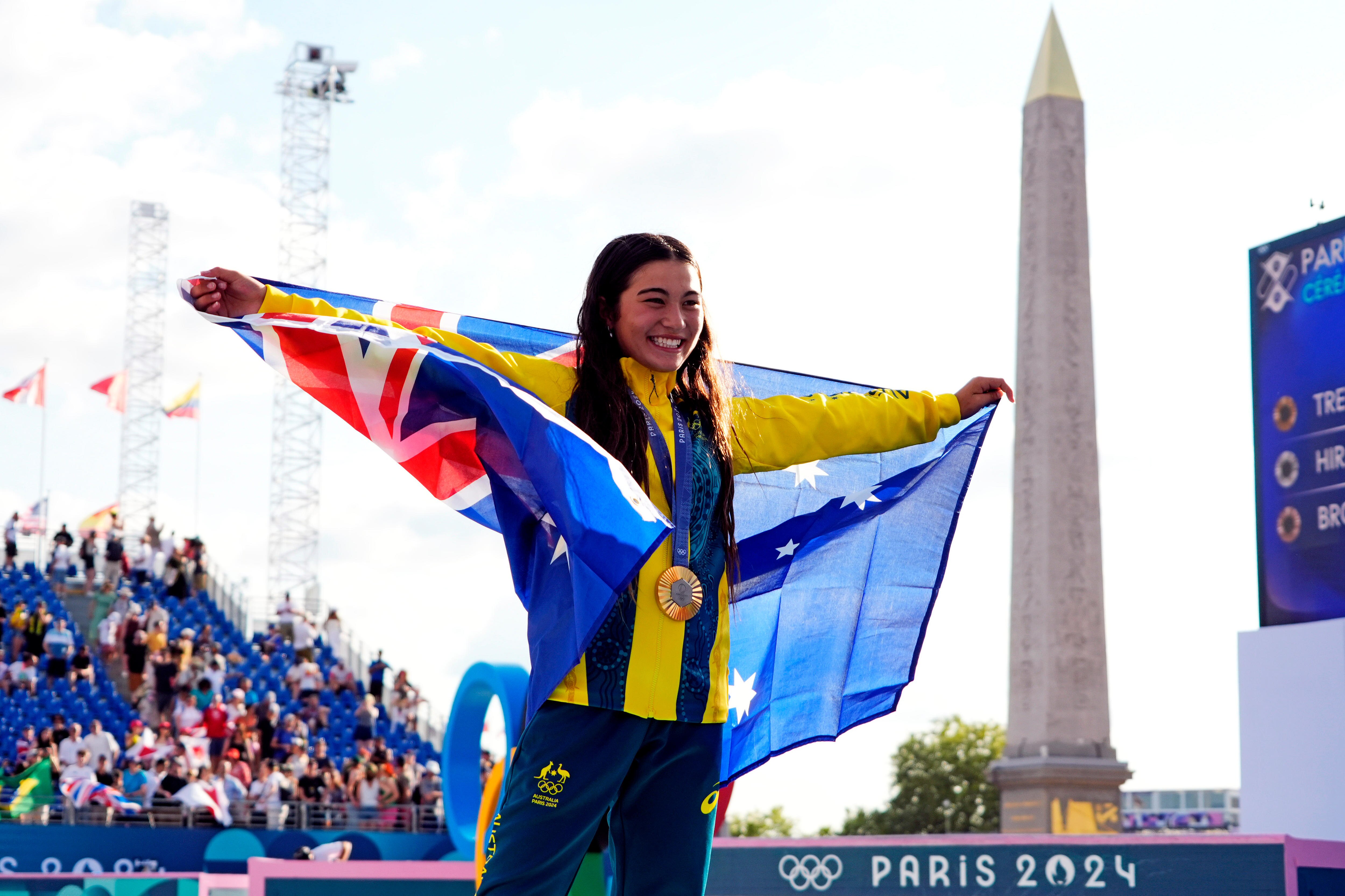 Paris Day 11: Trew Story, 14-year-old Arisa Is Australia's Youngest ...