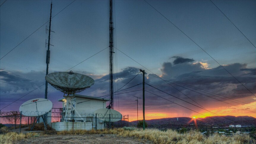 The Imparja broadcast facilities in Mount Isa