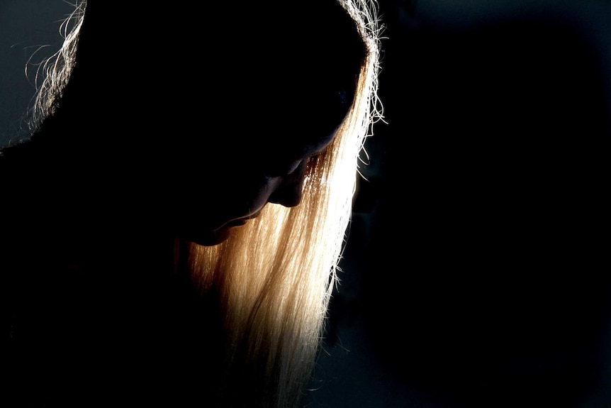 Silhouette of a Bundaberg prostitute named 'Chelsea'