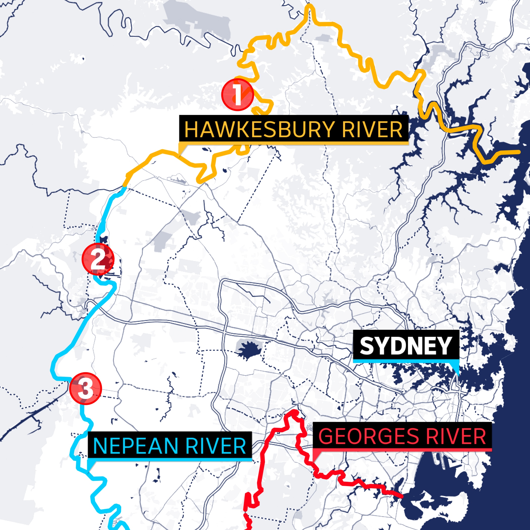 Sydney Flood Plain Map Nsw Floods Explained — And Why Sydney Is At Risk When It Rains - Abc News