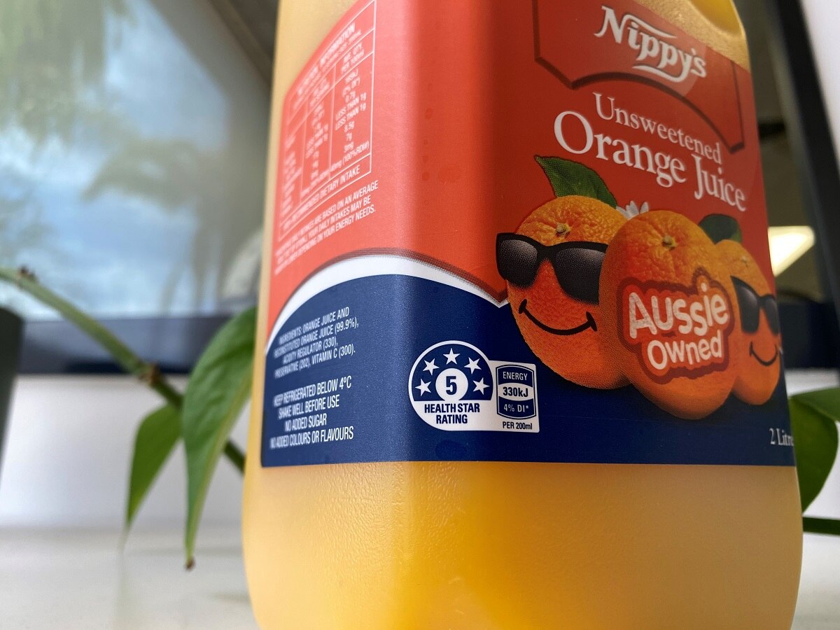 Juice industry in damage control after health star rating changed to