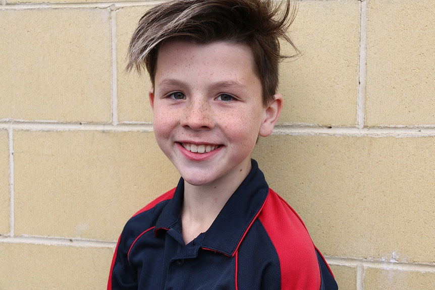 Izak Crosswell, student at Austins Ferry Primary School.