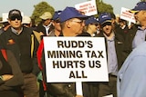 Mining tax rally