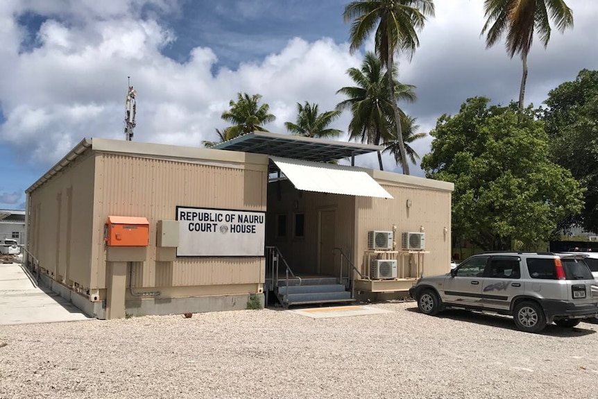 Nauru's court house