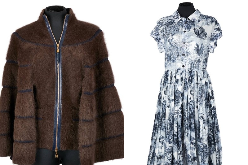 A coat and dress