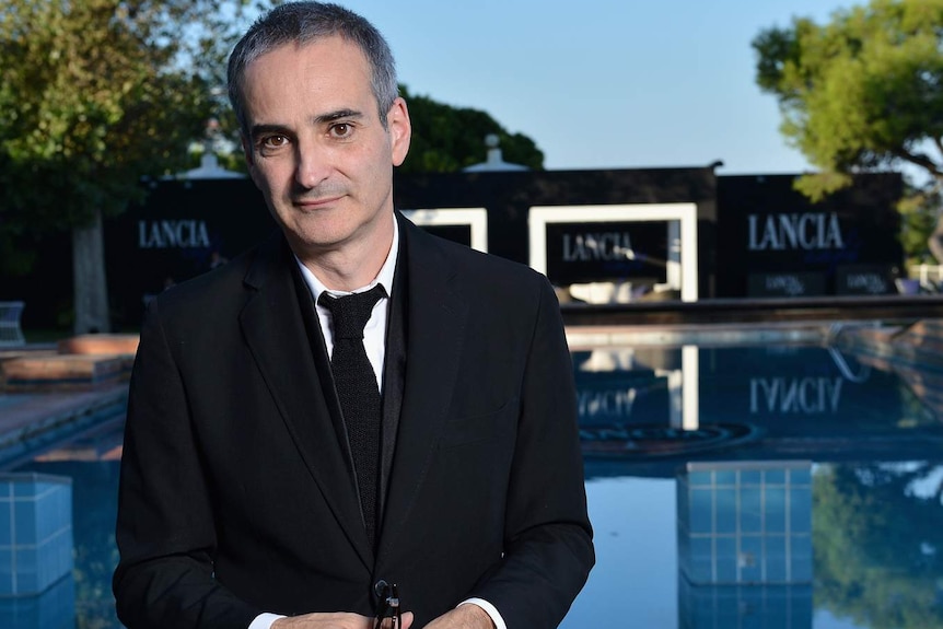 Director Olivier Assayas at the 2012 Venice Film Festival, Italy.