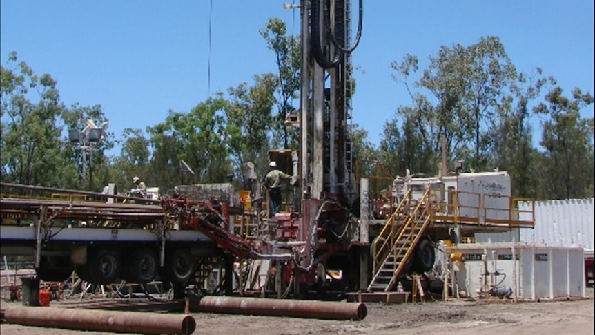 Drilling for gas: Queensland's new coal seam gas industry is booming.