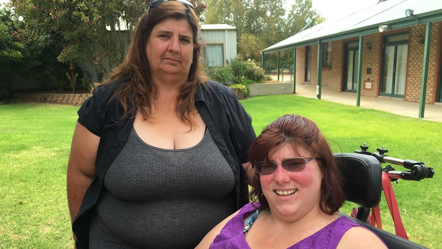 Anita Tippl with her mother Sue Graham.