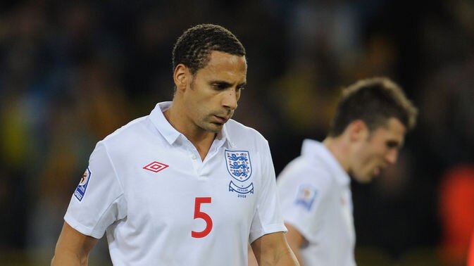 Rio Ferdinand has likely played his final game for England.