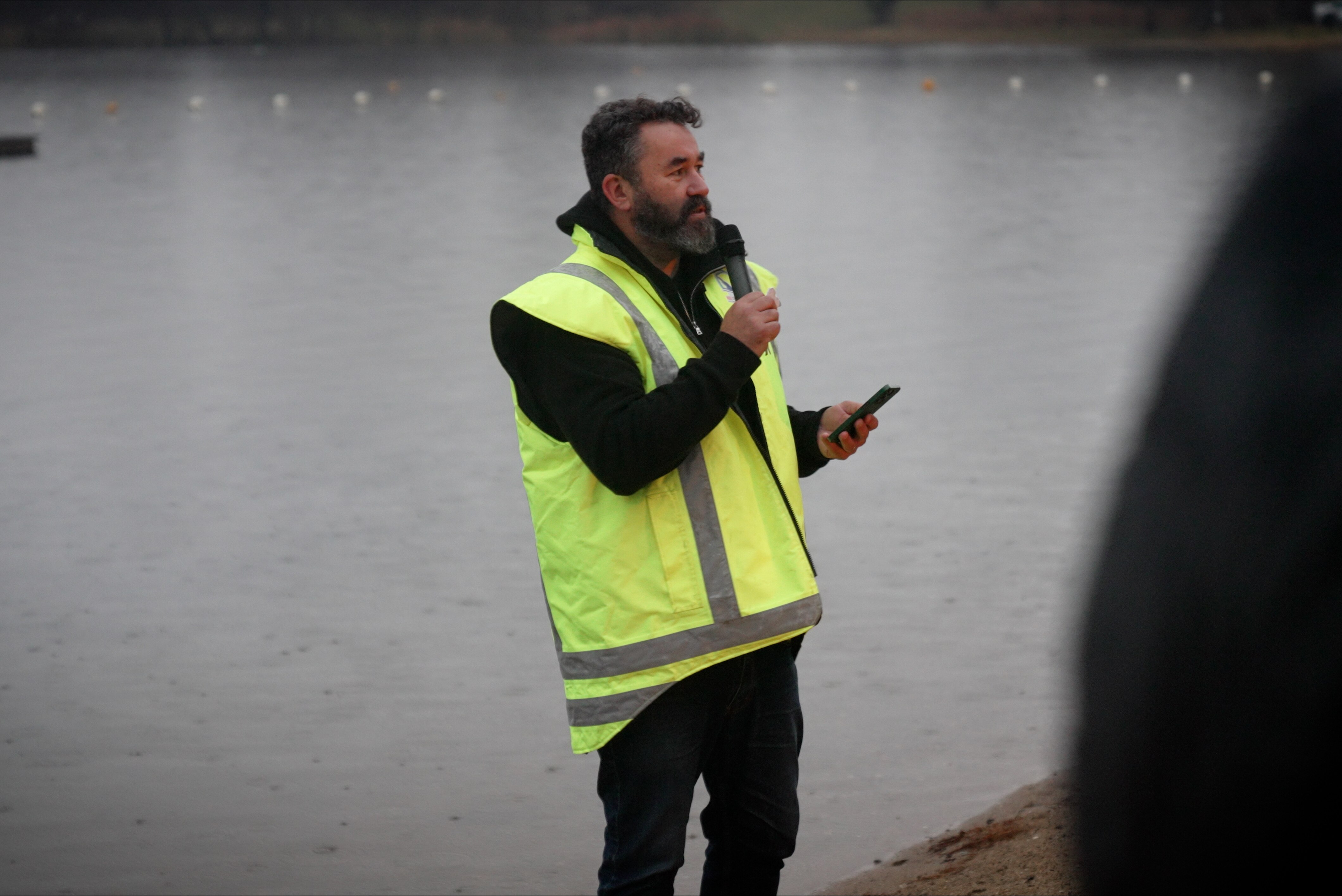 Record number of Canberrans take early morning swim in Lake Burley
