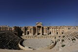 Roman Theatre in the historical city of Palmyra