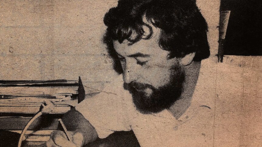 An image of BoysTown teacher Stephen Anthony Gray from a school magazine.