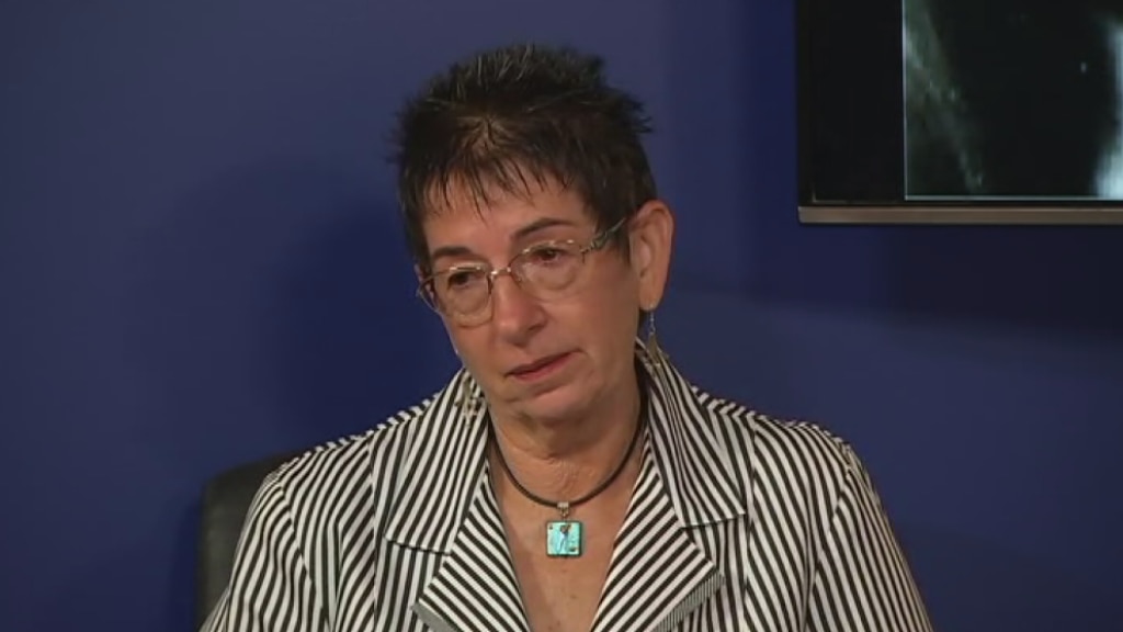 Gayle Armstrong makes a plea to the public for information on her sister's killing.