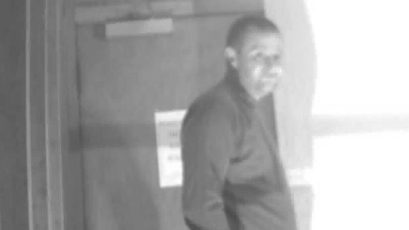 CCTV footage shows man entering TRC Hotel on May 1